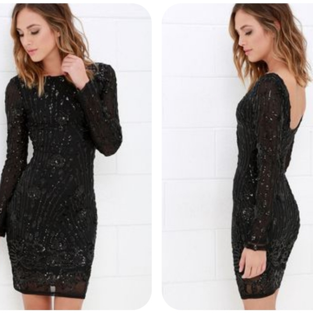 Bodycon Sequin Dress